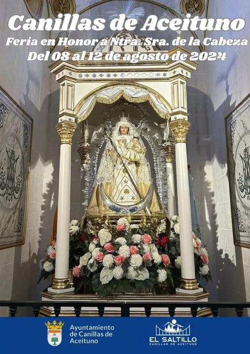 Fiestas en honor a la Virgen de la Cabeza 2024 Canillas de Aceituno